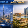 Comparing Dubai and Abu Dhabi Real Estate Markets: Growth, Luxury, and Investment Insights